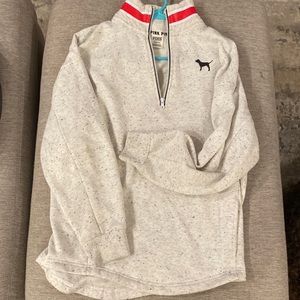 Pink Victoria’s Secret jacket sweater
